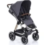 Универсальная коляска 2 в 1 ABC Design TURBO 4T Diamond Collection Asphalt, серый (1200144/1907): Ширина шасси 63 см
