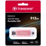 Transcend ESD310 512 GB Pink (TS512GESD310P): Тип накопителя портативный