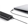 Внешний аккумулятор ANKER Power Bank PowerCore V3 Plus with USB-C 20100mAh Black (A1371H12): Количество USB 2