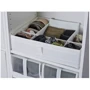 Коробка з перегородками ІКЕА SKUBB 44х34х11 см біла (10185593)