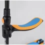 Самокат Best Scooter сине-оранжевый (JS-30918): Конструкция рамы цельная