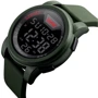 Наручные часы Skmei DG1218 Army Green: Тип циферблата Цифровой (электронный)