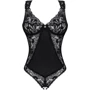 Кружевное боди Obsessive Donna Dream crotchless teddy XS/S Black