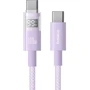 Кабель Baseus Cable USB-C to USB-C Display 2 Fast Charging 100W 1m Purple (P10382702511-00): Тип USB-C - USB-C