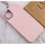 Чехол для iPhone TPU Case Bonbon Metal Style Light Pink for iPhone 14 Plus: Материалы Термополиуретан