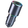 Зарядний пристрій Proove Car Charger Double Energy 2xUSB-C 50W Metal Gray (ACDE50022206)