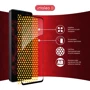 Intaleo Tempered Glass Full Glue Black for Realme C75 фото 6