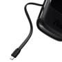 Внешний аккумулятор Baseus Power Bank 20000mAh with Lightning Cable Q Pow Display 20W Black (PPQD-H01): Встроенный кабель Apple Lightning