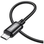 Кабель Hoco USB Cable to MicroUSB X89 Wind 2.4A 1m Black: Длина 1