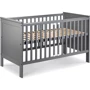 Детская кроватка Klups IWO 140х70 см с перегородкой серая