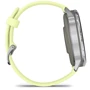 Смарт-часы Garmin Venu 4 45mm Silver with Citron Silicone Band (010-03014-02)