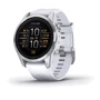 Смарт-часы Garmin Epix Pro (Gen 2) 42mm Silver with Whitestone Band (010-02802-01)
