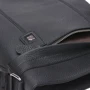 Мужская сумка планшет Borsa Leather черная (k15501-black): Фактура Матовая, Зернистая