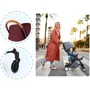 Прогулочная коляска Lionelo Julie Black/Burgundy: Количество блоков 1