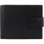Мужское портмоне DNK Leather черное (DNKN7L-CCF-black): Пол Мужской
