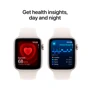 Apple Watch SE 2 2024 40mm GPS Starlight Aluminum Case with Starlight Sport Band - M/L (MXEG3QH/A) UA: Встроенная память 32 ГБ