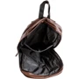 Чоловік рюкзак Valiria Fashion коричневий (3DETBM9811-10): Застібка Блискавка