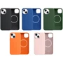 Чехол для iPhone Comma Magnetic Silicone Nature Series Green for iPhone 15: Цвет зеленый