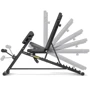 Скамья для жима и пресса Trex Sport TX-200B с партой Скотта (5902308230996): Максимальный вес пользователя, кг 150
