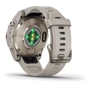 Смарт-годинник Garmin Epix Pro (Gen 2) 42mm Sapphire Soft Gold with Light Sand Band (010-02802-11): Фітнес-функції Шагомер, Умный будильник, Секундомер, Пульсометр, Пульсоксиметр, Подсчет калорий, Альтиметр, GPS-мод
