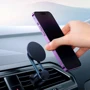 Держатель Baseus Car Holder Air Vent MagPro MagSafe Black (C40161200121-00) for iPhone 16 I 15 I 14 I 13 I 12 series фото 7