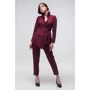 Костюм брючный FLFashion Этюд ТКЭ 2872 44 бордовый: Страна производитель Украина