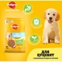 Сухой корм для щенков Pedigree с птицей и овощами 500 г (5998749144923): Свойства Забота о коже и шерсти, Забота о пищеварении, Основное питание