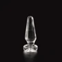 Анальная пробка Dark Crystal Elie от Mister B, 13x2-4.5см