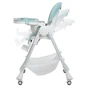 Стульчик для кормления Bambi M 3822 (tiffany blue): Регулировка высоты стула 7 позиций