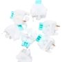 Клавиатура FL Esports Q75 SAM White Transparent Body Light Ice keycap Kailh MX Cool Mint wireless Three-Mode: Интерфейс подключения Bluetooth