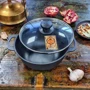 Котелок Maysternya чугунный со стеклянной крышкой 4 л (V4С3) фото 1