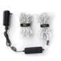 Гірлянда Smart LED Twinkly Curtain_Wall RGBW 210_ BT + WiFi_ Gen II_ IP44 кабель прозорий: Кількість ламп 210