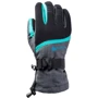 Женские горнолыжные перчатки Iguana Kano W (KANO W-TOTAL ELIPSE/BLU MELANG) L-XL серые: Пол Женский