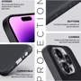 Чехол для телефонов ArmorStandart Matte Slim Fit Camera cover Black for Motorola G55 5G (ARM81199): Материал TPU (термополиуретан)