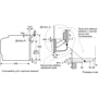 Духова шафа електрична Bosch HNG6764B1: Розміри 59.5 х 59.4 х 54.8 см