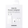 Зарядное устройство Samsung USB-C Wall Charger with Cable USB-C 15W White (EP-T1510XWEGRU): Количество USB-портов 1