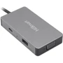 Адаптер HiSmart Adapter USB-C to 2xHDMI+VGA+USB+USB-C (CA913879): Интерфейс подключения USB-C
