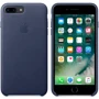 Чехол для iPhone Apple Leather Case Midnight Blue (MMYG2/MQHL2) for iPhone 8 Plus/iPhone 7 Plus: Цвет синий
