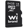 Карта памяти Wibrand 64Gb microSDXC Сlass 10 UHS-I U1 (WICDXU1/64GB)