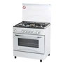 Газовая плита Fresh I80G5\07 (белый/нержавеющая сталь): Тип духовки газовая