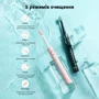 Зубная щетка Fairywill P11 black: Технология чистки звуковая