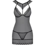 Комплект Obsessive 857-CHE-1 chemise, L/XL