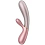 Смарт вібратор-кролик із підігрівом Satisfyer Hot Lover Pink