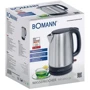 Електрочайник Bomann WKS 6043 CB: Тип нагрівального елементу диcковый (cкрытый)