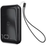 Внешний аккумулятор Baseus Power Bank 10000mAh Wireless Charger Mini S Black (PPXFF10W-01): Количество USB 2