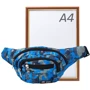 Мужская поясная сумка Valiria Fashion синяя (4DETBP3351-5): Застежка Молния