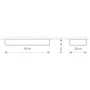 Світильник Nowodvorski 7526 Soft led T8LED 2x11W 3000K: Призначення Универсальное, Для спальни, Для гостиной