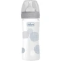 Бутылочка стеклянная Chicco Well-being Physio Colors с силиконовой соской 0м+ 240 мл Серая (28721.30): Возраст с рождения