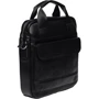 Чоловіча сумка планшет Keizer чорна (K18860-black): Фактура Гладка, матова