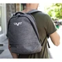 Сумка для ноутбука Frime 15.6" Whitenoise Grey: Місткість ноутбук, блок питания, аксессуары